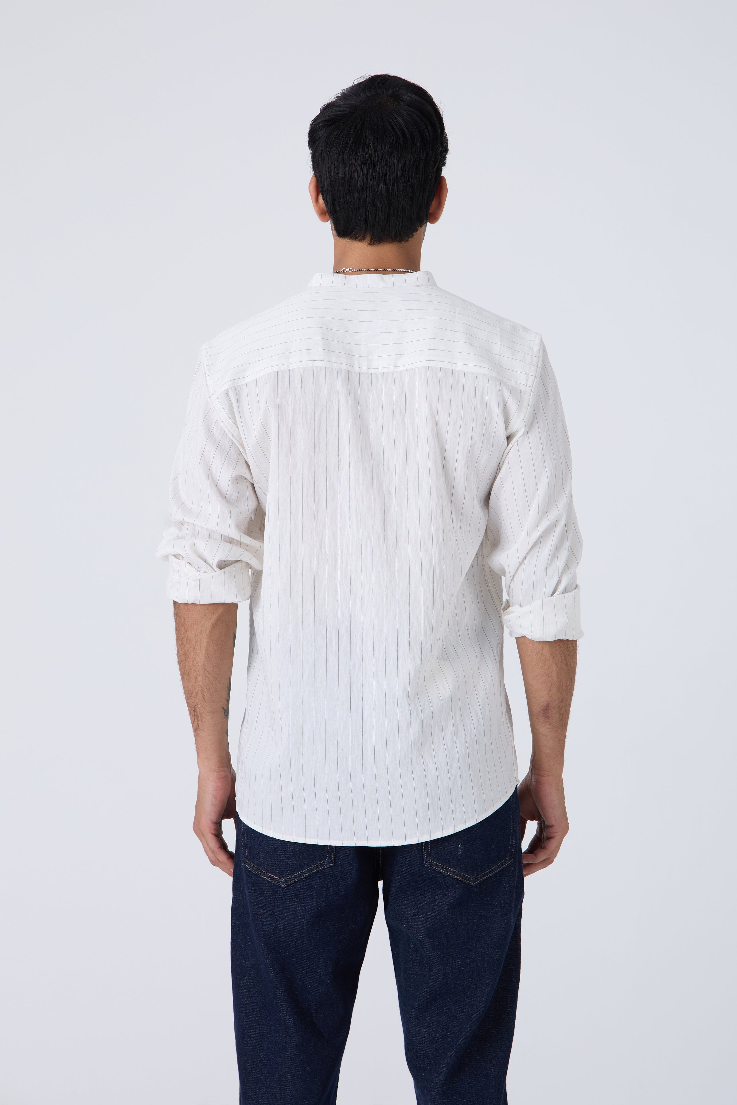 FLOWING STRIPE SHIRT