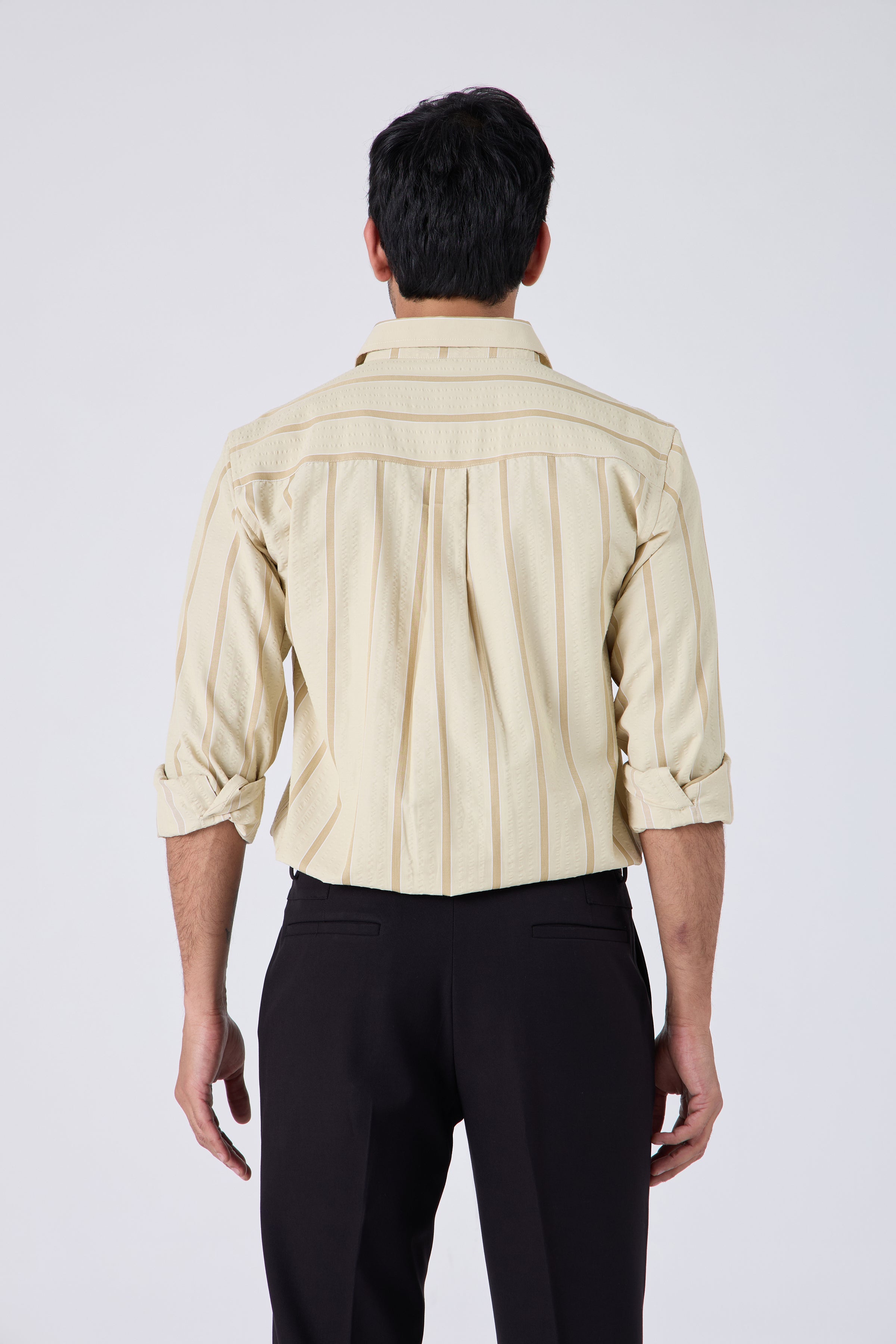 CLASSIC SEERSCUKER STRIPE SHIRT