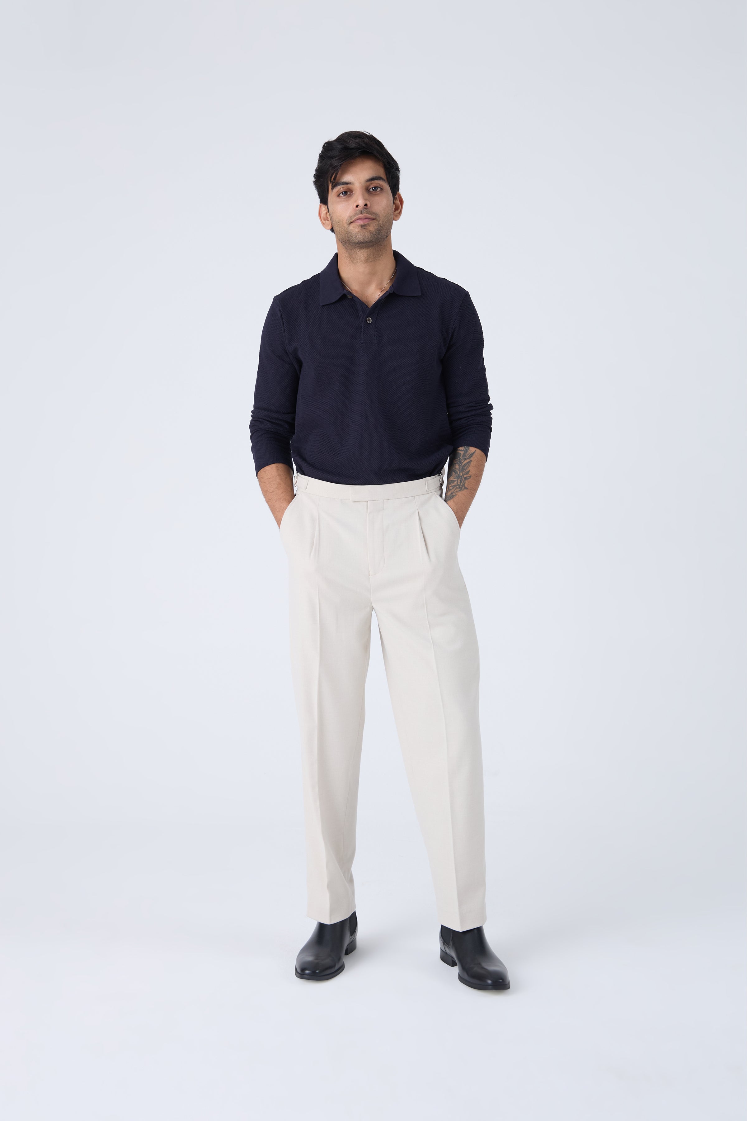 TWILL TAILORED TROUSER