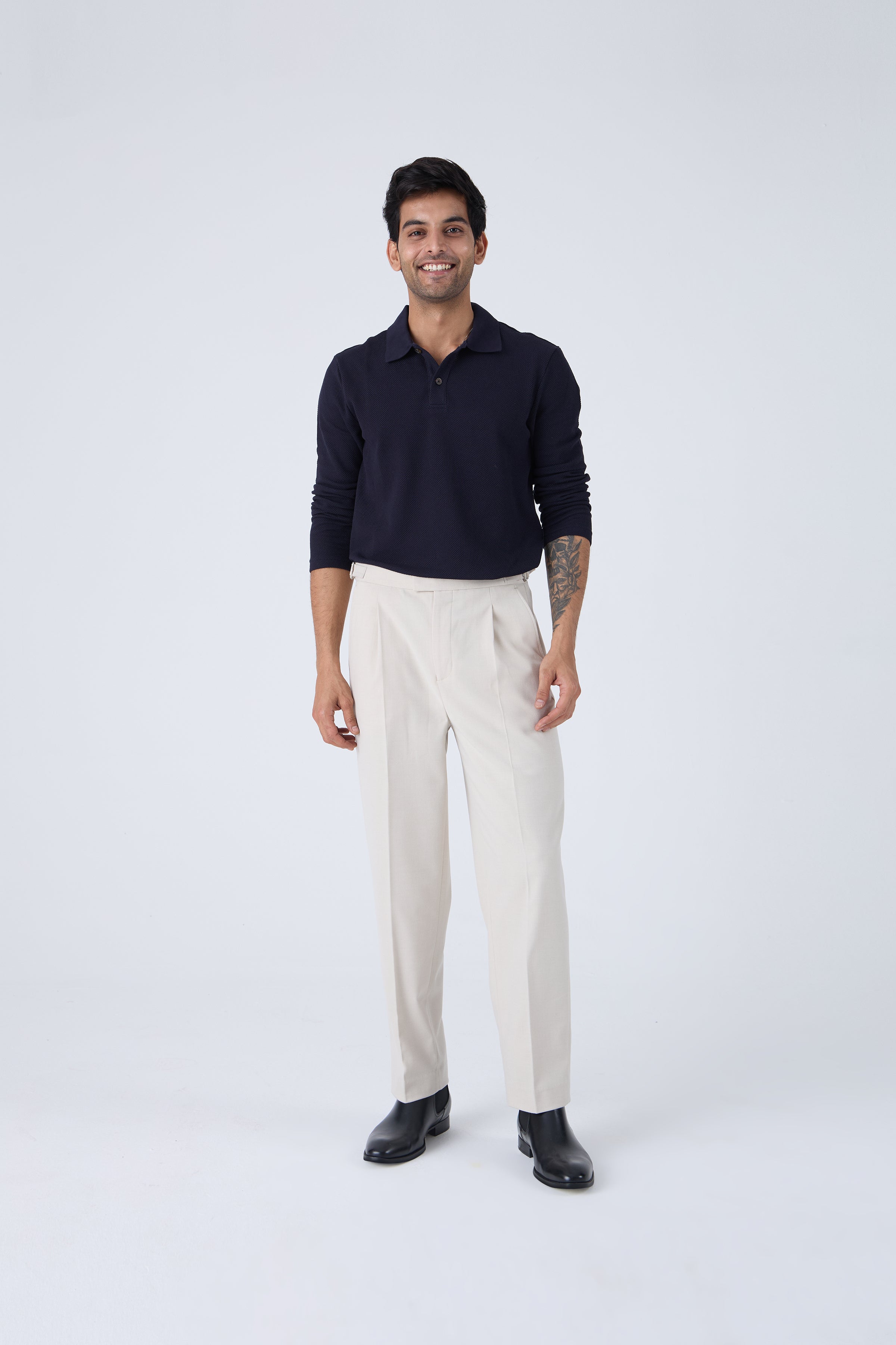 TWILL TAILORED TROUSER