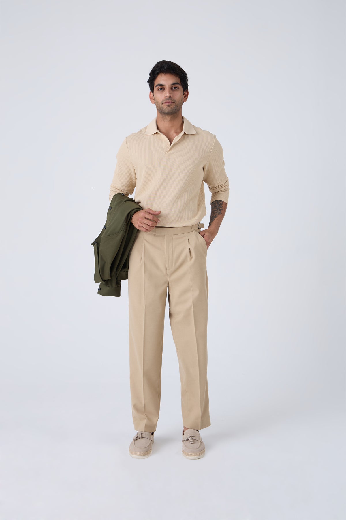 TWILL TAILORED TROUSER