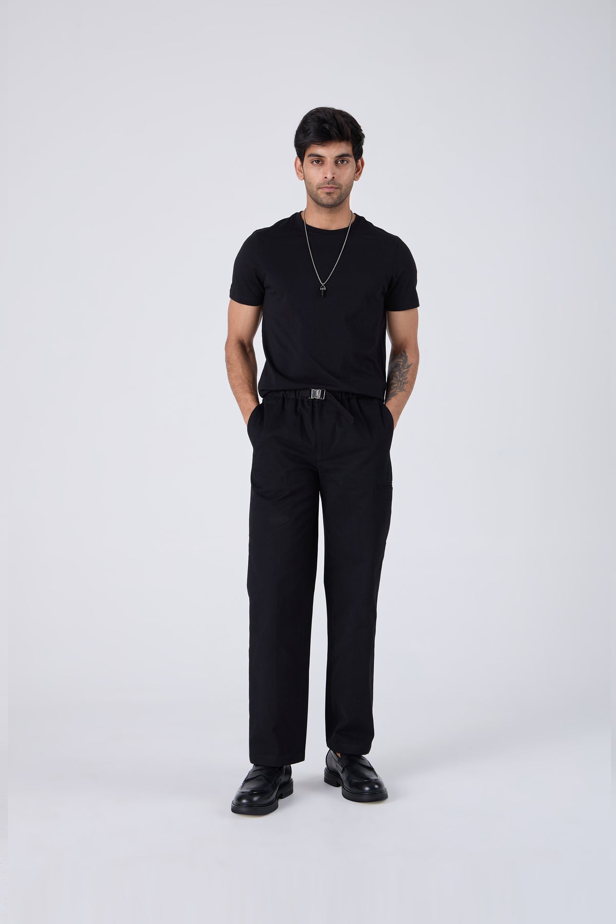 BUCKLE CARGO TROUSER