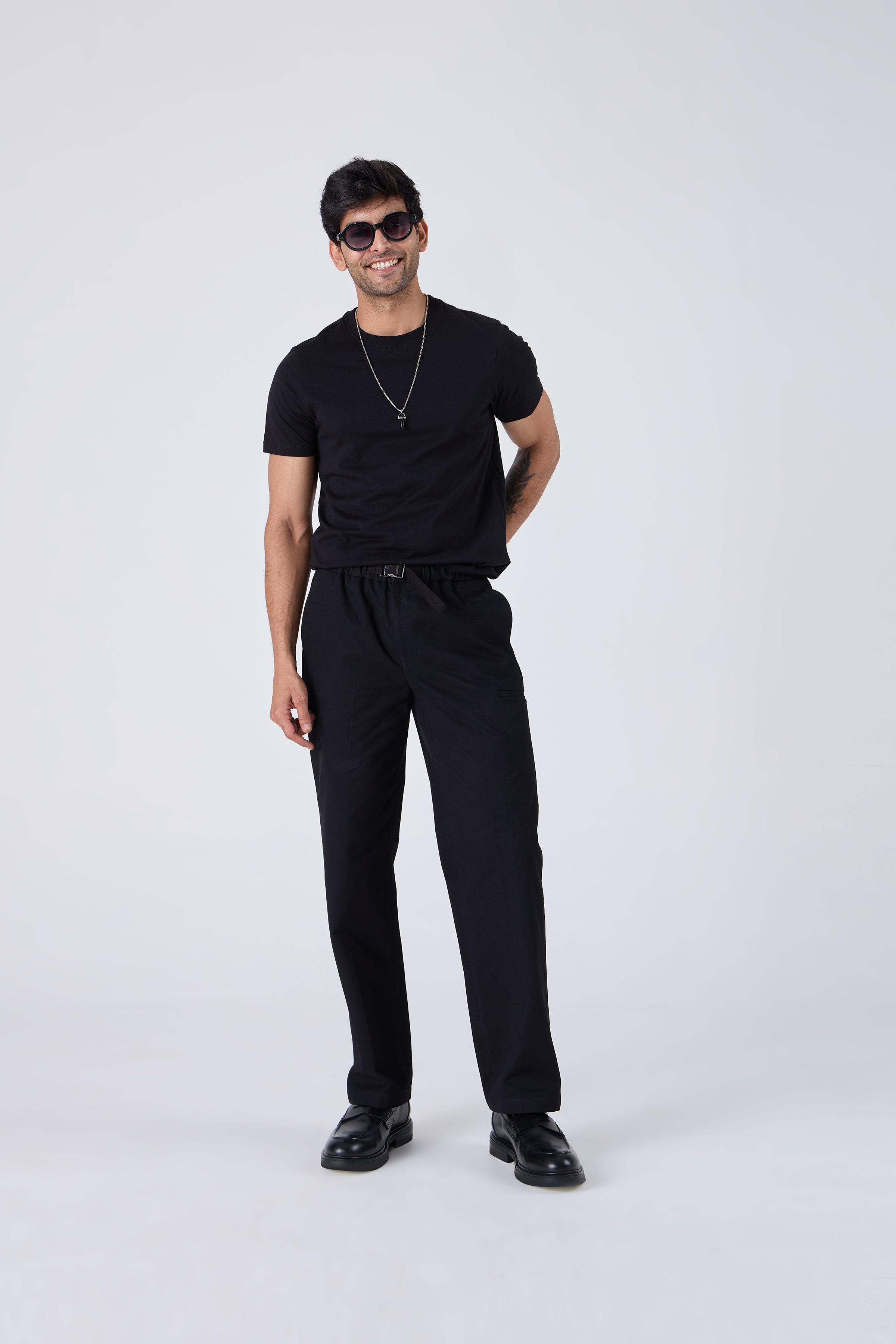 BUCKLE CARGO TROUSER