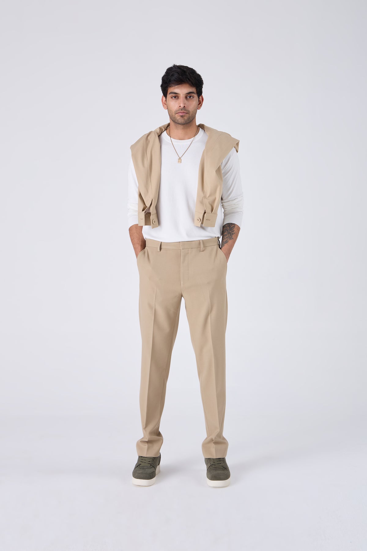 SLIM FIT CUT & SEW TROUSER