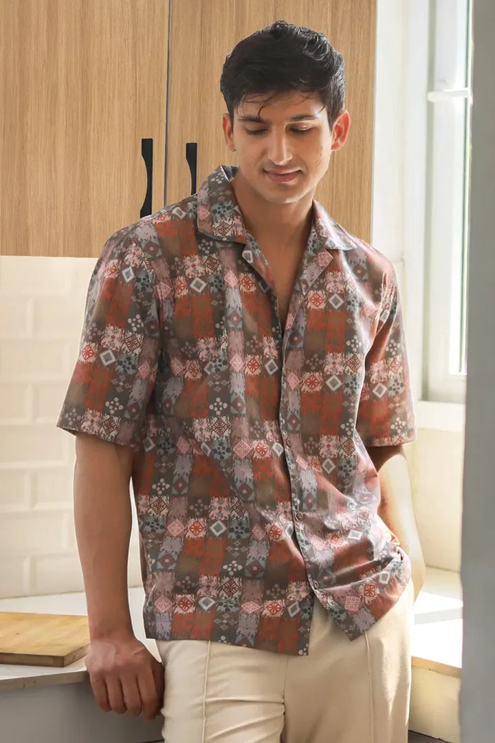 FUSION PRINTED SHIRT - CRAIG